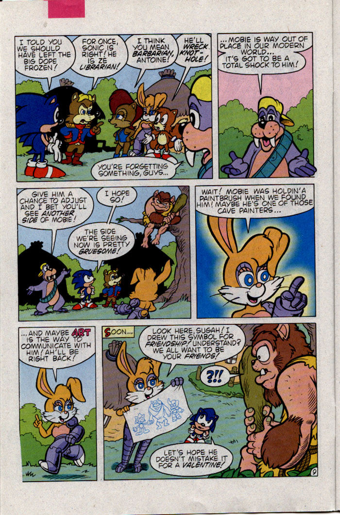Sonic - Archie Adventure Series March 1996 Page 9